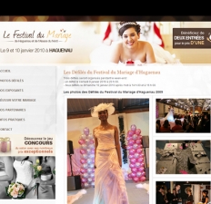 Site du Salon du mariage de Haguenau